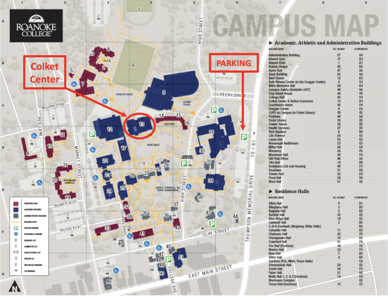 Conference Program and Campus Map Virginia Humanities Conference